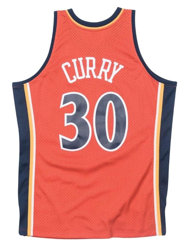 Amazon.com : MITCHELL AND NESS Curry Orange Warriors